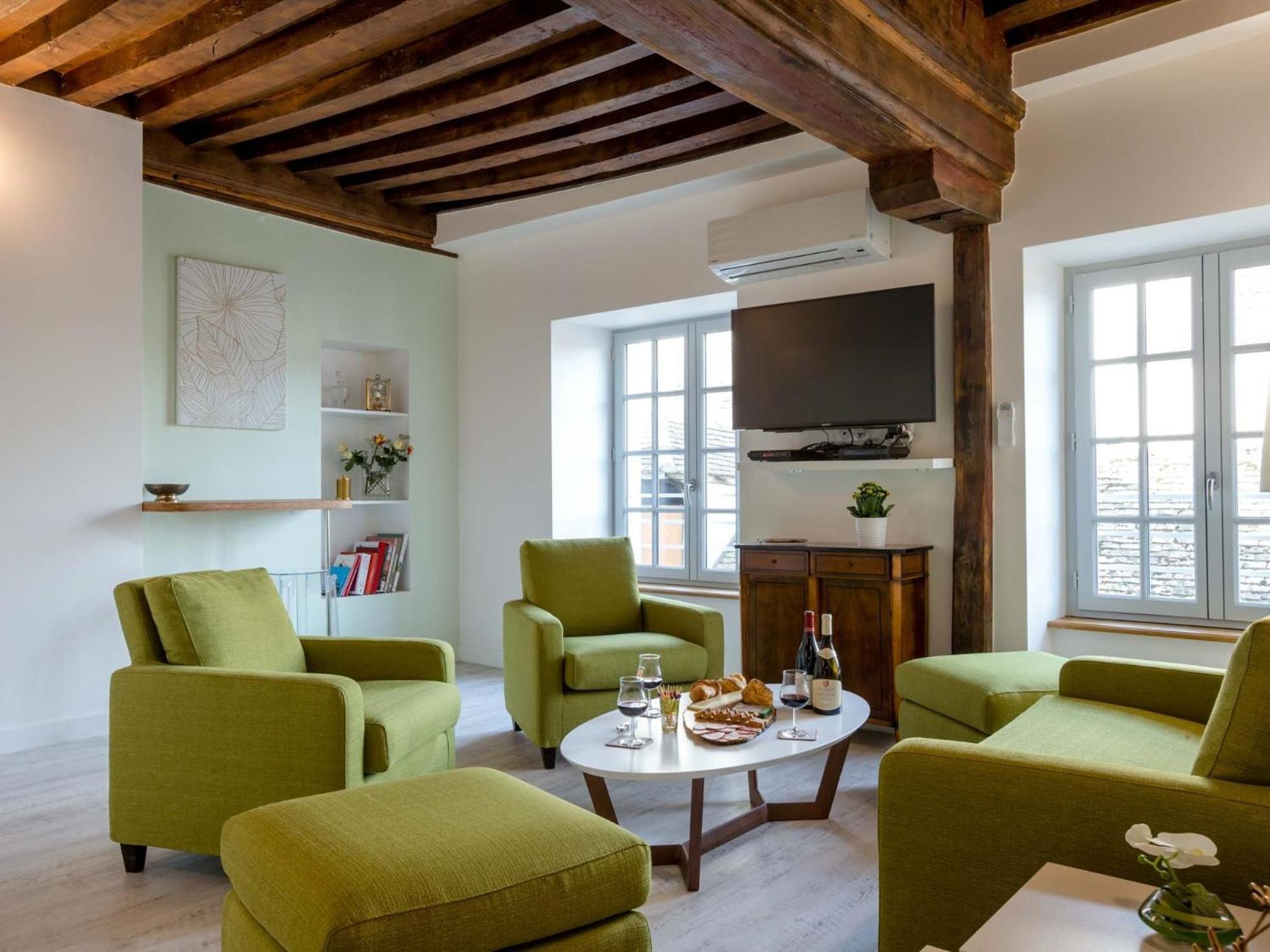 Residence Beaune Sweet Home, 4 Appartements D'Exception Avec Parking Inclus Beaune (Cote d'Or) Quarto foto