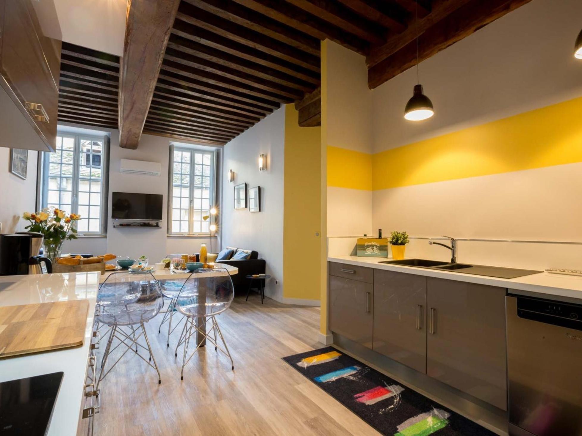 Residence Beaune Sweet Home, 4 Appartements D'Exception Avec Parking Inclus Beaune (Cote d'Or) Quarto foto